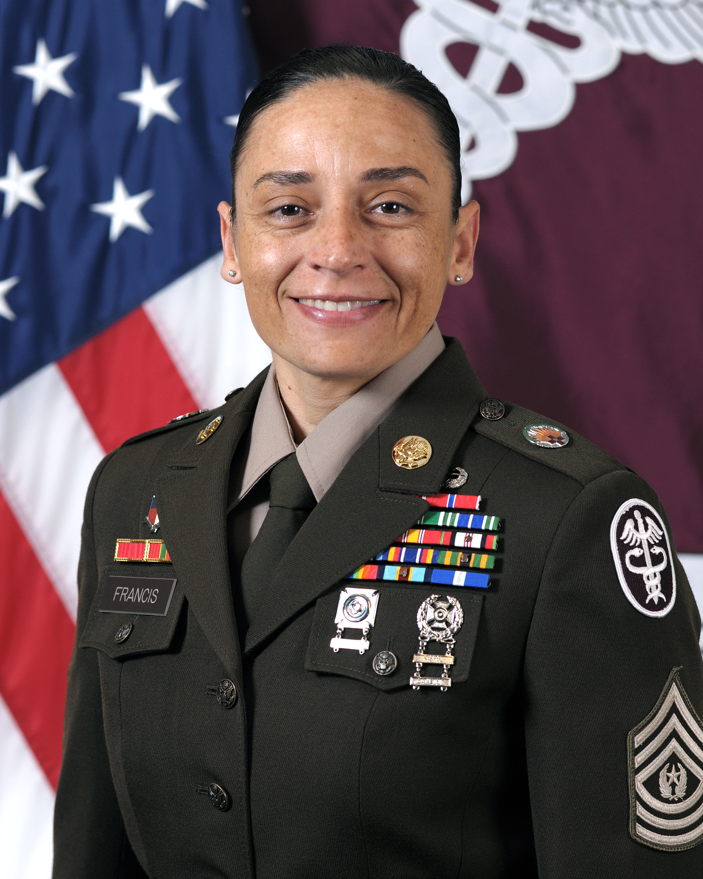 Command Sgt. Maj. Jennifer A. Francis